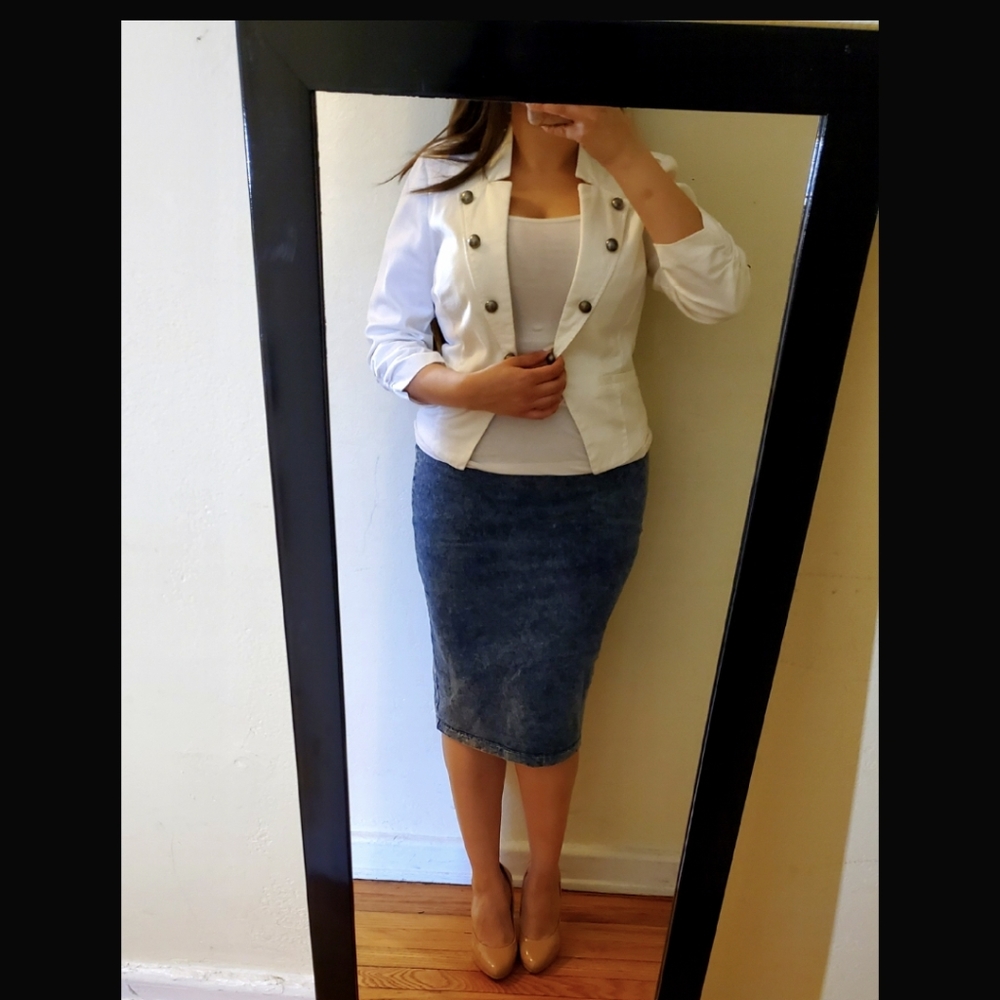 White military jacket